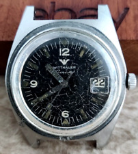 Relógio masculino WITTNAUER SKIN DIVER 4000 corda manual aço inoxidável 37 mm VENDIDO COMO ESTÁ comprar usado  Enviando para Brazil