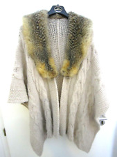 Poncho cape pelz gebraucht kaufen  Gelsenkirchen