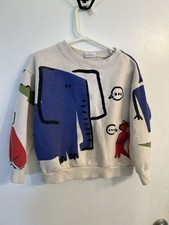 Moletom pulôver ZARA infantil tamanho 4-5 estampa animal brilhante comprar usado  Enviando para Brazil