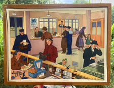 Superbe ancienne affiche d'occasion  Saint-Brieuc