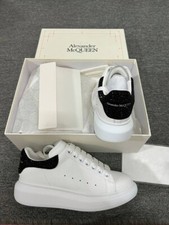 Scarpe Alexander McQueen Bianche con Glitter Nero sul Tallone Taglia 35-45 comprar usado  Enviando para Brazil