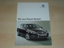 35539) VW Passat Variant engl. Prospekt 2005 comprar usado  Enviando para Brazil