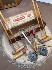 Antique jaques croquet for sale  LEEDS