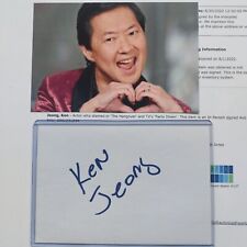 Ken jeong signed for sale  Portland