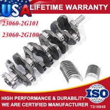 Usado, Kit de rolamentos de eixo de manivela de motor G4KJ compatível com Hyundai Sonata Kia Optima 2.4L comprar usado  Enviando para Brazil