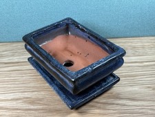 Deep blue glazed for sale  AYLESBURY