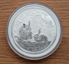 Silbermünze lunar year gebraucht kaufen  Aglasterhausen