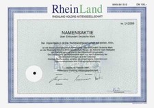 Rheinland holding 1997 gebraucht kaufen  Bayreuth