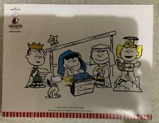 Hallmark peanuts nativity for sale  Clinton Township