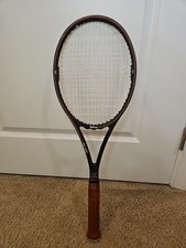 Raquete de tênis vintage Wilson Pro Staff PWS grafite feita com Kevlar tamanho médio 4 5/8 comprar usado  Enviando para Brazil
