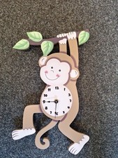 Wanduhr affe kinder gebraucht kaufen  Oberhausen