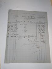 Invoice baches canvas d'occasion  Expédié en Belgium