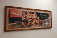 Quadro vintage coca usato  Caltagirone