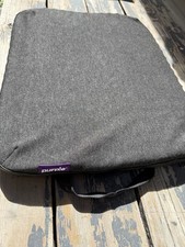 Usado, Almofada de assento roxa marca Royal cadeira de escritório para carro jogos com zíper capa cinza comprar usado  Enviando para Brazil