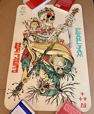 2012 Enorme 24”x36” 2 Lados Pôster Pearl Jam 11/07/12 Werchter Bélgica Stout/Soto comprar usado  Enviando para Brazil