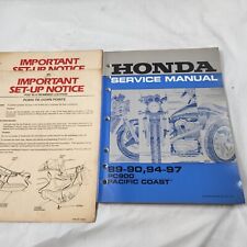 Honda service shop d'occasion  Expédié en Belgium