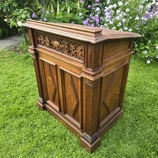 Antique oak carved for sale  BEDALE