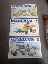 Vintage meccano book for sale  STOWMARKET