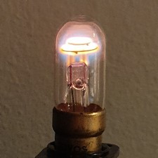 uralte Lampe TOVOS Tesla selten Glimmlampe Sammler Neon Bulb BA15D mit Fassung comprar usado  Enviando para Brazil