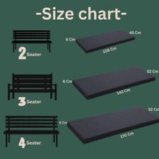 Outdoor seater bench for sale  SLOUGH