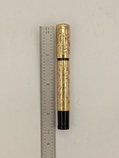 Caneta-tinteiro de segurança Waterman 42 1/2V gravada em ouro ouro flexível 14k nova na caixa comprar usado  Enviando para Brazil