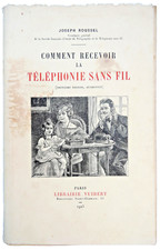 1923 recevoir telephonie d'occasion  Danjoutin