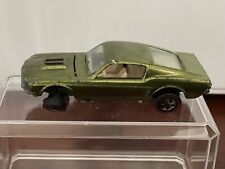 Mustang personalizado Hot Wheels Redlines 1968. Anticongelante/Lima. Interior blanco. U.S.A., usado segunda mano  Embacar hacia Argentina