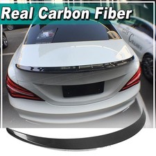 Para Benz W117 C117 CLA200 CLA250 2013-19 REAL Carbono Tronco Traseiro Spoiler Asa Lábio comprar usado  Enviando para Brazil