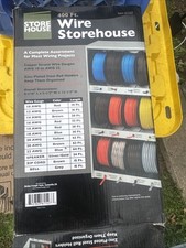 Usado, Carretel de fio elétrico 400 pés suporte de rack dispensador de carretel fio de cobre AWG 10-22 comprar usado  Enviando para Brazil