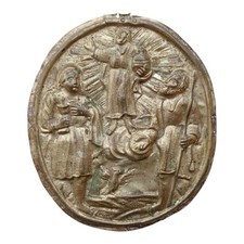 Antica placca voto usato  Roma
