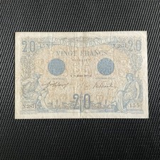 Francs bleu 1912 d'occasion  Saint-Grégoire
