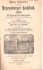 Regensburger kochbuch 1925 gebraucht kaufen  Bad Mergentheim