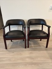 Two leather chairs for sale  Austin