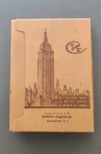 Divisórias de armário de arquivos vintage Yawman & Erbe caixa original Empire State Building comprar usado  Enviando para Brazil