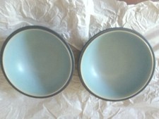 denby blue jetty white for sale  GILLINGHAM