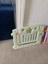 Plastic collapsible playpen for sale  BARRY