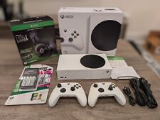 Pacote de console XBox Series S 512 GB + 2 controles + fone de ouvido LS35X + baterias! comprar usado  Enviando para Brazil