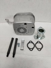 Kit de silenciador Briggs & Stratton 795998 substitui 698356 cortador de grama dirigível original do fabricante comprar usado  Enviando para Brazil
