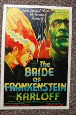 Bride frankenstein lobby for sale  Augusta