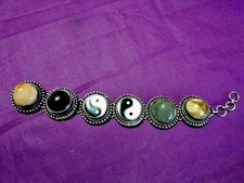 Bracelet argent pierre d'occasion  Saverdun