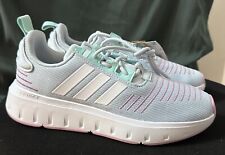 Tênis esportivo feminino Adidas Kids Swift Run 23 Halo azul/branco/tamanho 4.5 comprar usado  Enviando para Brazil