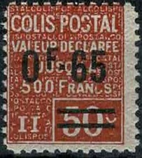 1926 timbre colis d'occasion  Dieuze
