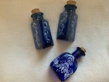 Blaue glasflaschen klein gebraucht kaufen  Deutschland