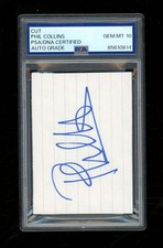 Autógrafo corte assinado Phil Collins PSA/DNA autêntico 10 autografado Genesis ZZ5365 comprar usado Autógrafo corte assinado Phil Collins PSA/DNA autêntico 10 autografado Genesis ZZ5365 comprar usado  Enviando para Brazil