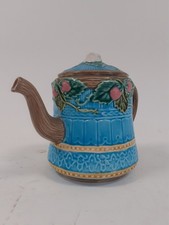majolica teapot for sale  RUGBY