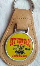 Vintage keyring leather for sale  RAMSGATE