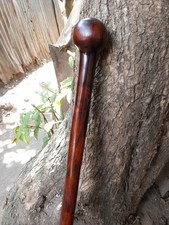 Bengala de madeira estilo década de 1920 | Bengala africana de pau-rosa e mogno presente vintage, usado comprar usado  Enviando para Brazil