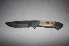 Damascus knife fixed for sale  East Northport