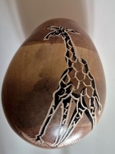 Deko giraffe afrikamotiv gebraucht kaufen  Apen