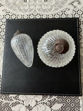 crackle glass bowl for sale  YORK